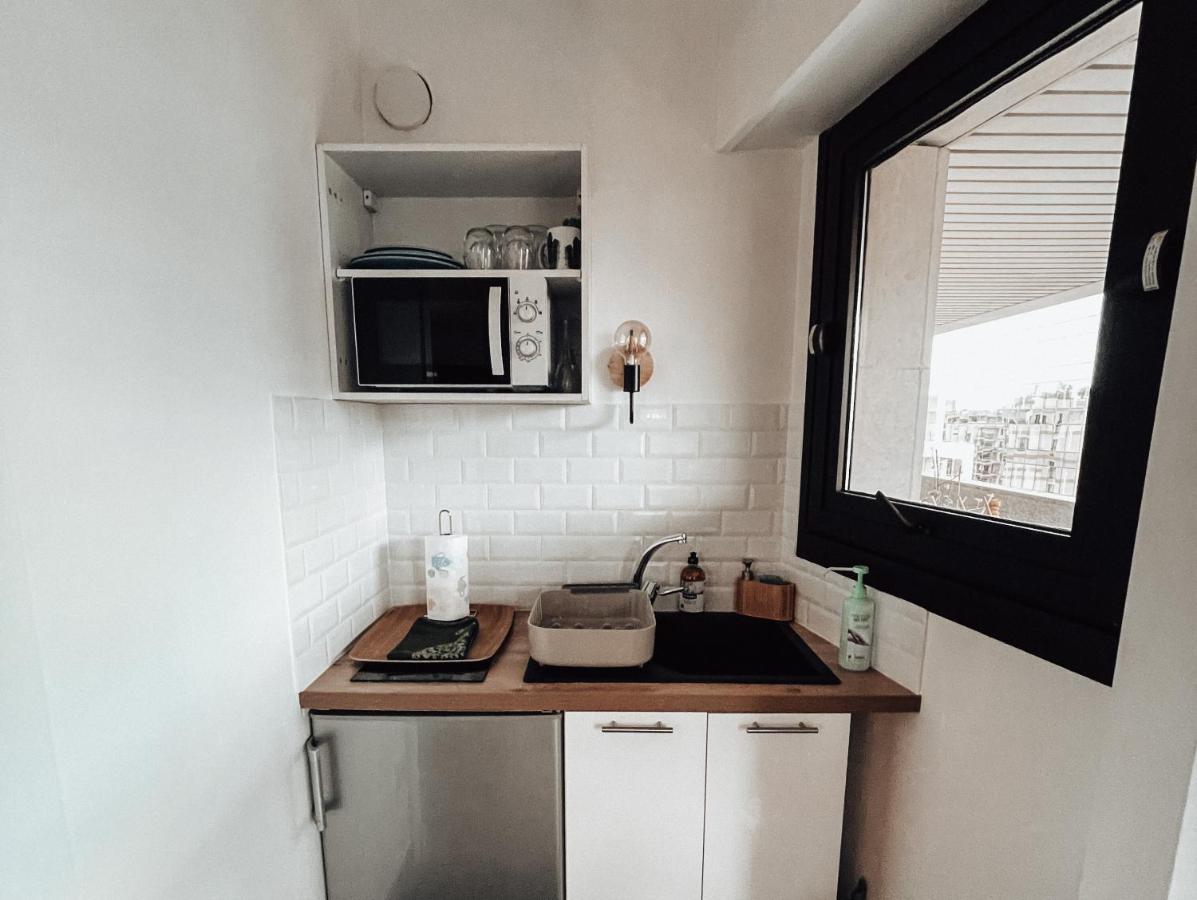 Beautiful Modern Fully Furnished Studio Levallois-Perret Eksteriør bilde
