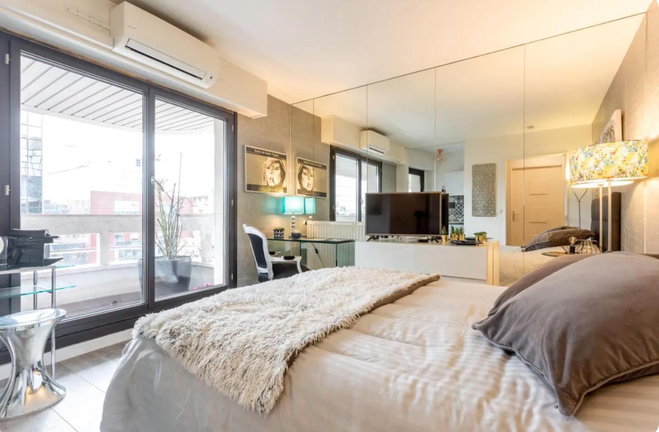 Beautiful Modern Fully Furnished Studio Levallois-Perret Eksteriør bilde